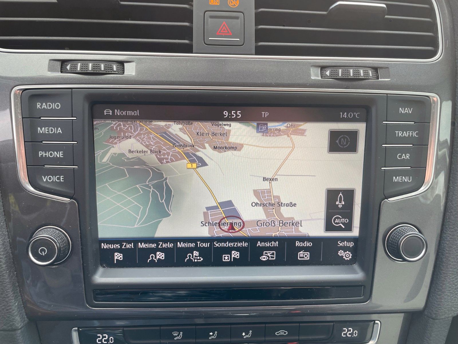 Fahrzeugabbildung Volkswagen Golf e-Golf +LED/Navi/MAL/PDC/Climatronic+